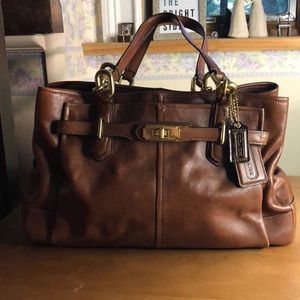 Brown Coach Bag